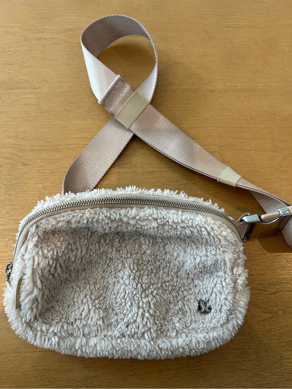 lululemon athletica Sherpa Crossbody Bag in Light Beige